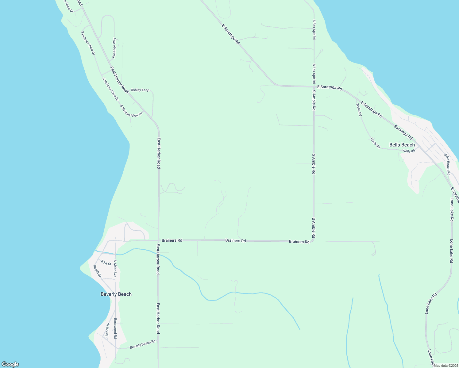 map of restaurants, bars, coffee shops, grocery stores, and more near 3893 South Little Dirt Road in Langley