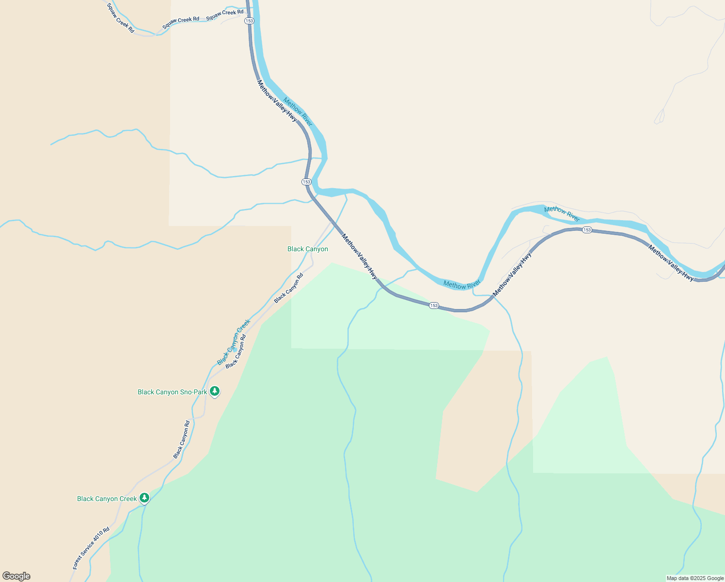 map of restaurants, bars, coffee shops, grocery stores, and more near 19A Black Canyon Road in Pateros