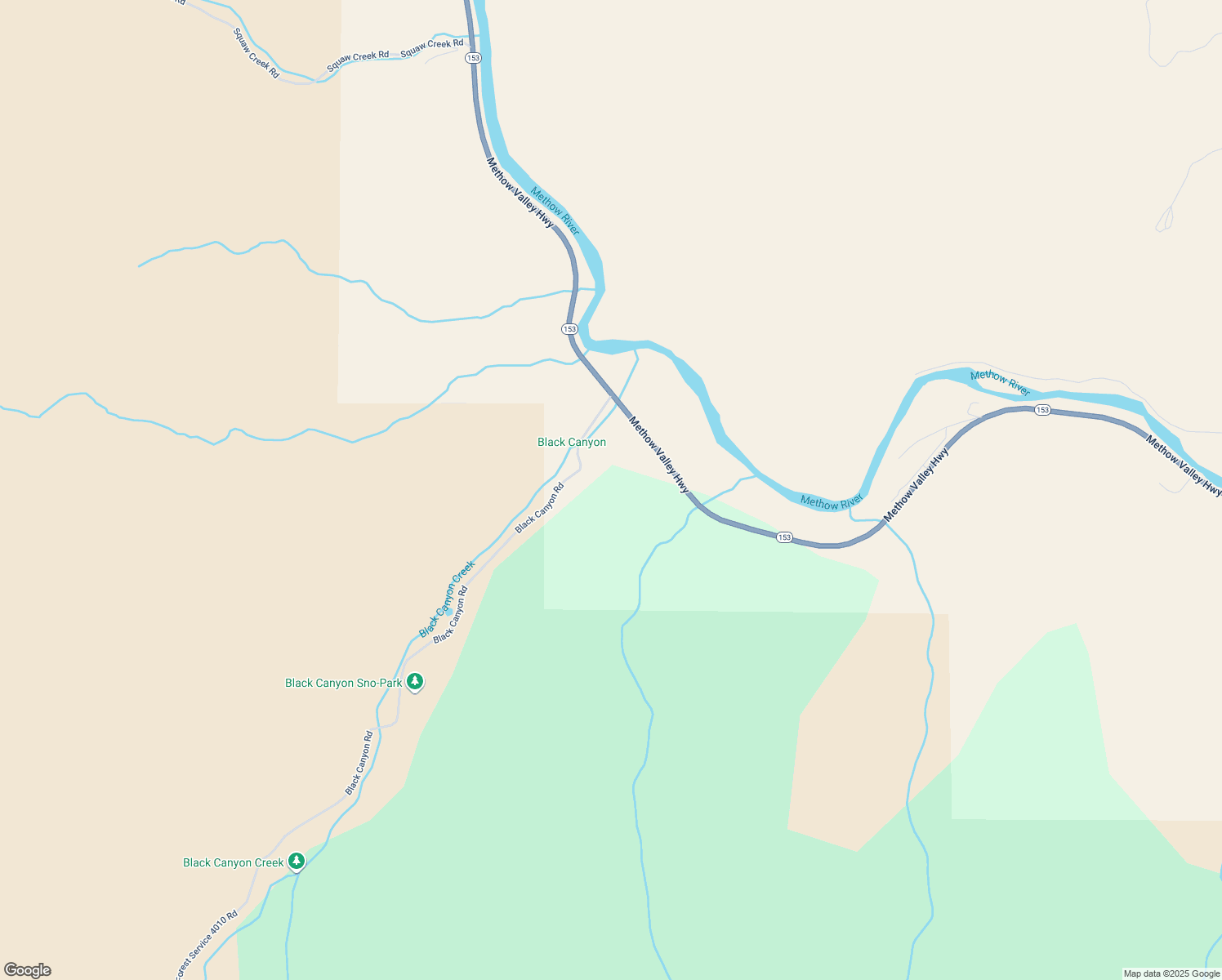 map of restaurants, bars, coffee shops, grocery stores, and more near 19A Black Canyon Road in Pateros