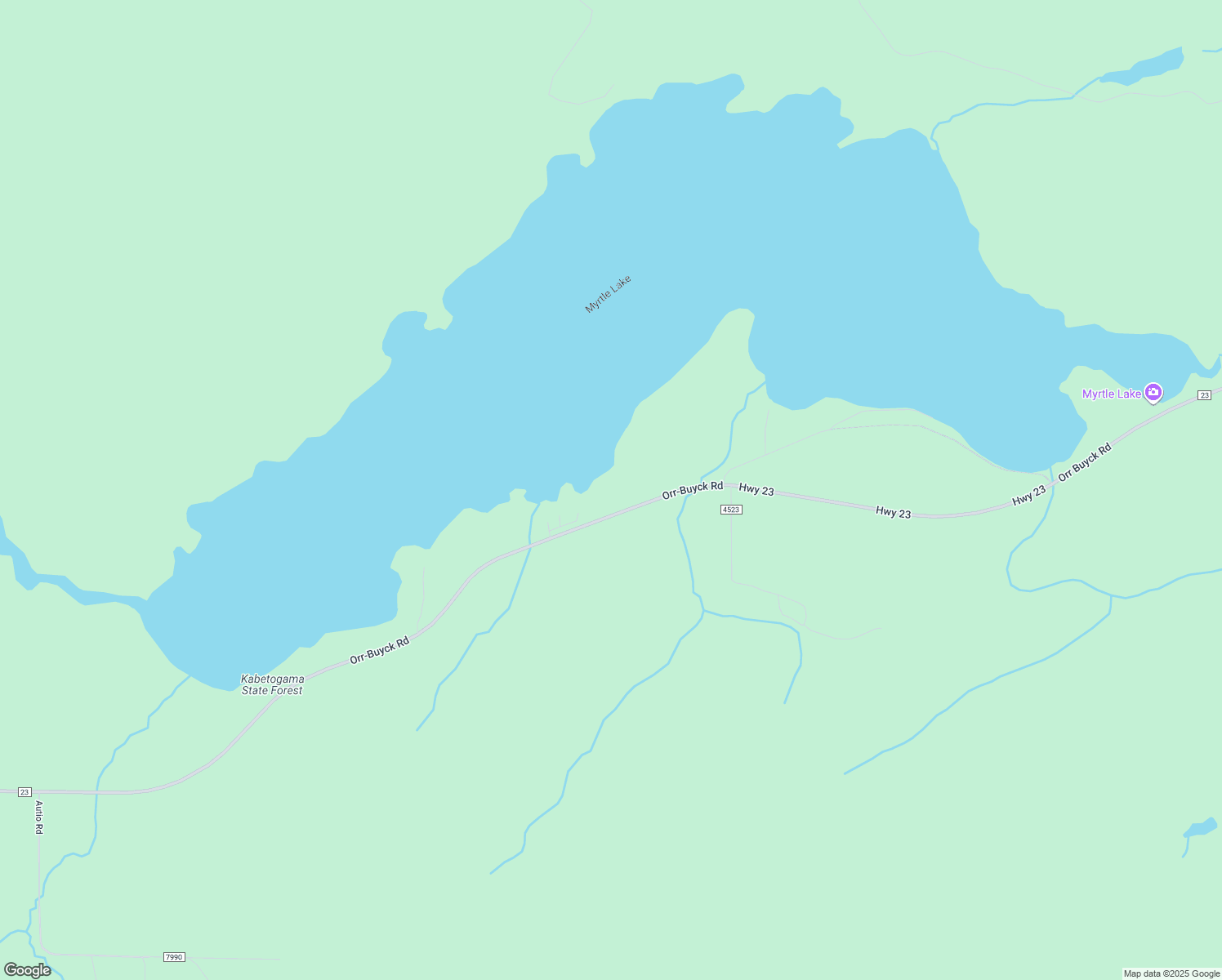map of restaurants, bars, coffee shops, grocery stores, and more near 9203 Orr-Buyck Road in Orr