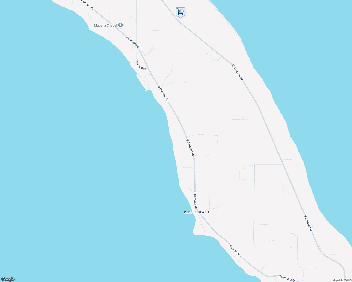 map of restaurants, bars, coffee shops, grocery stores, and more near 3726 South Pinewood Lane in Camano