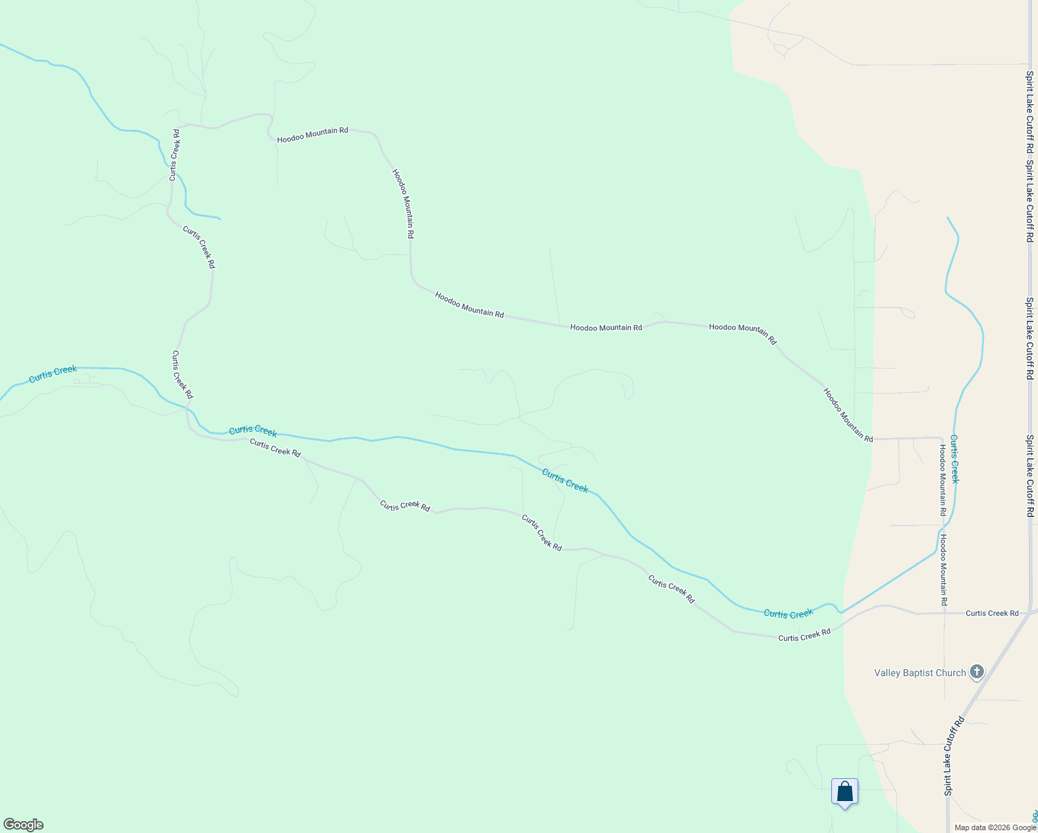 map of restaurants, bars, coffee shops, grocery stores, and more near Grace Rock Road in Priest River