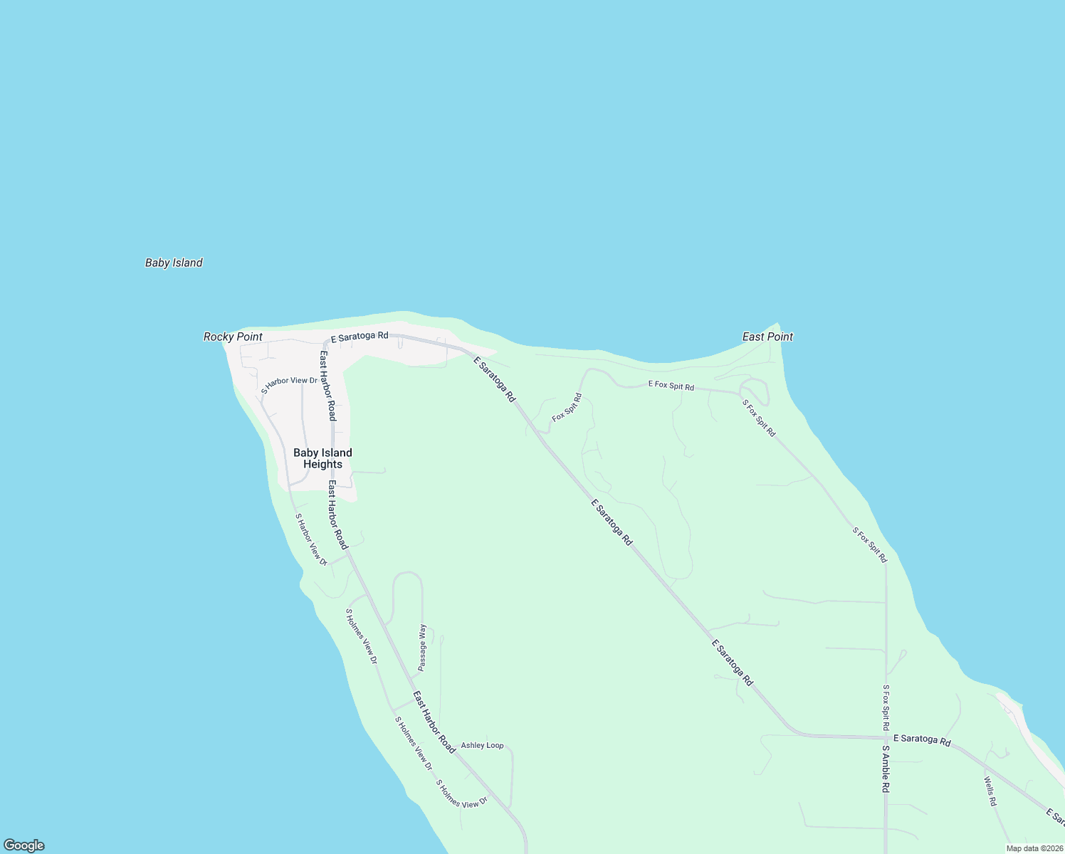 map of restaurants, bars, coffee shops, grocery stores, and more near 3248 E Saratoga Rd in Langley