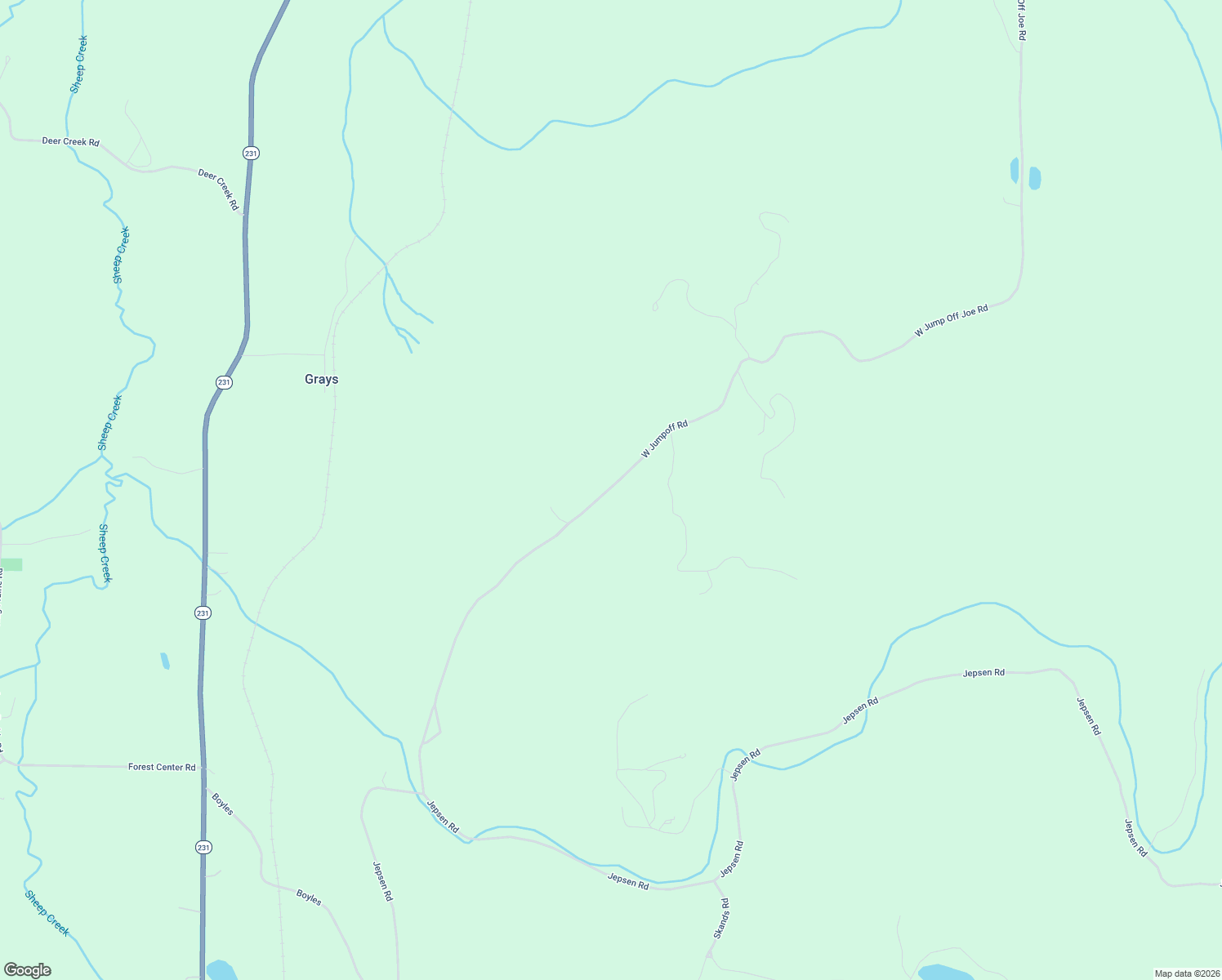 map of restaurants, bars, coffee shops, grocery stores, and more near 3655-3711 West Jump Off Joe Road in Valley