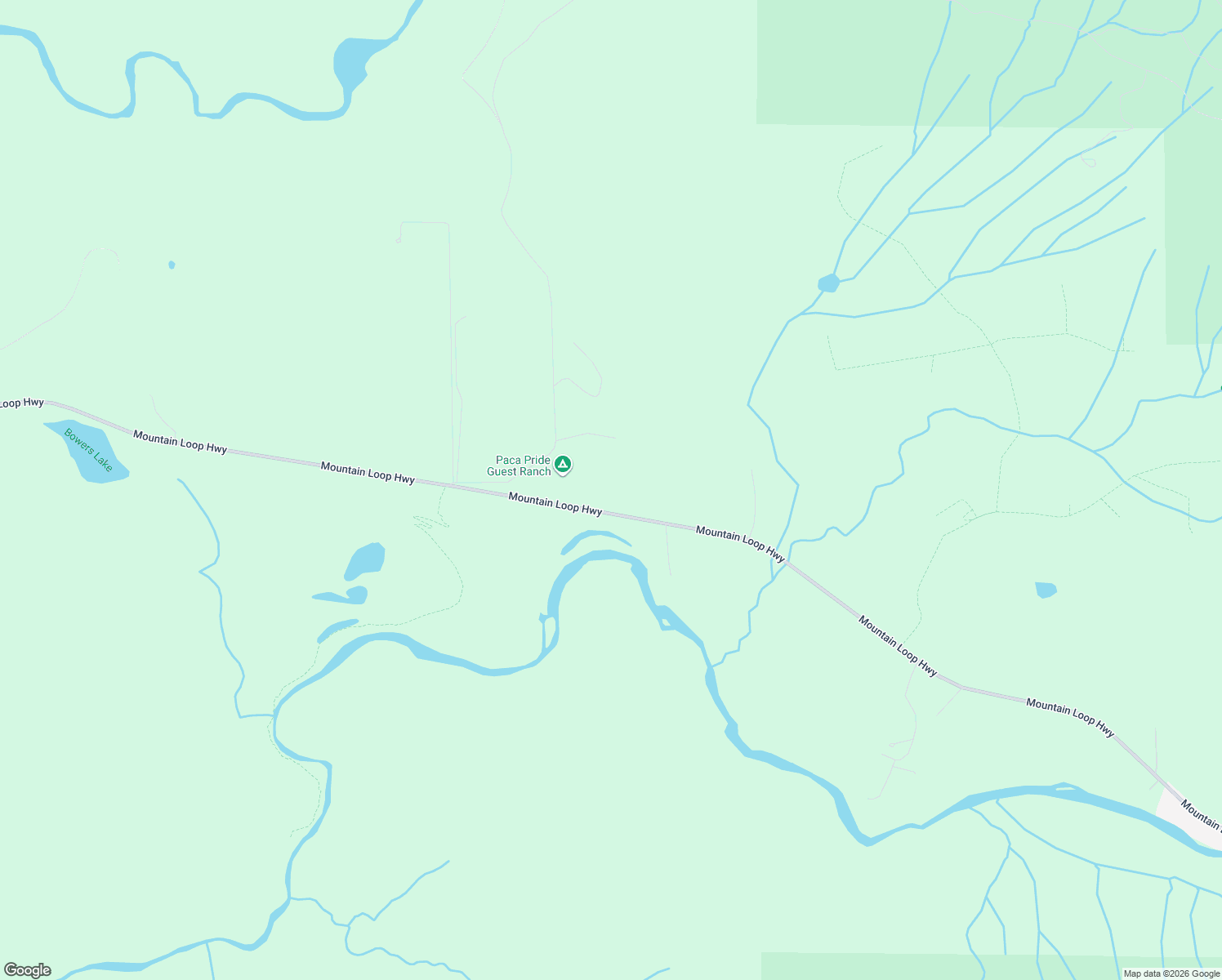 map of restaurants, bars, coffee shops, grocery stores, and more near 28311 Mountain Loop Hwy in Granite Falls