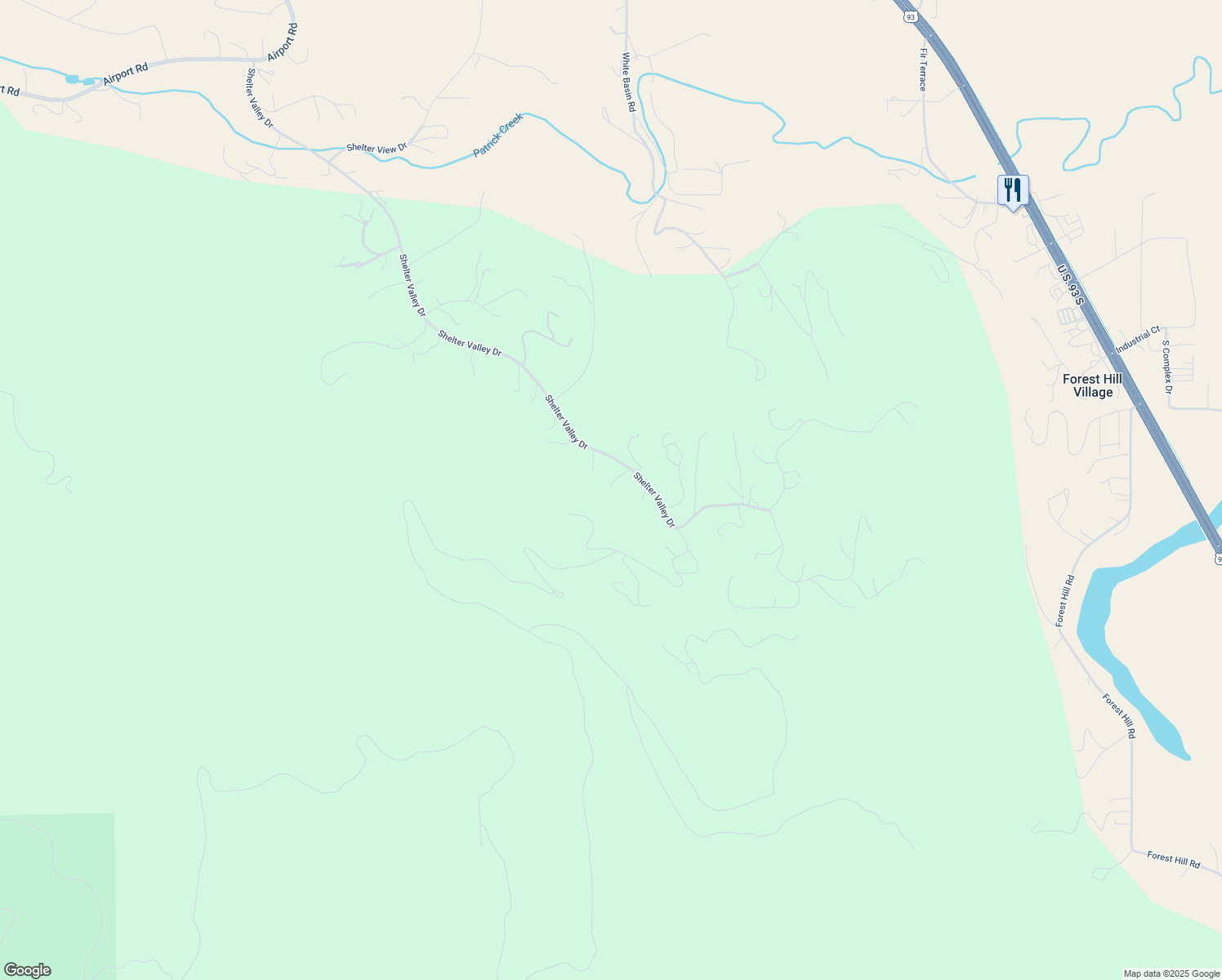 map of restaurants, bars, coffee shops, grocery stores, and more near 304 Shelter Valley Drive in Kalispell