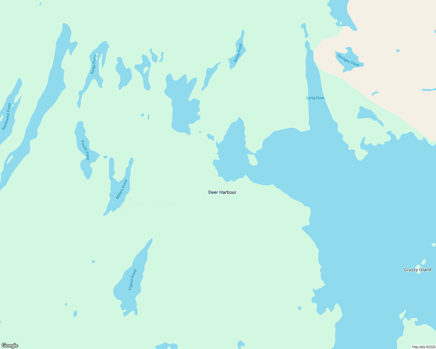 map of restaurants, bars, coffee shops, grocery stores, and more near Unnamed Road in Burgoyne's Cove