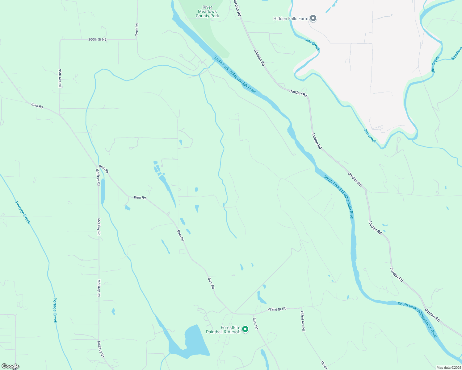 map of restaurants, bars, coffee shops, grocery stores, and more near 18514 114th Drive Northeast in Arlington