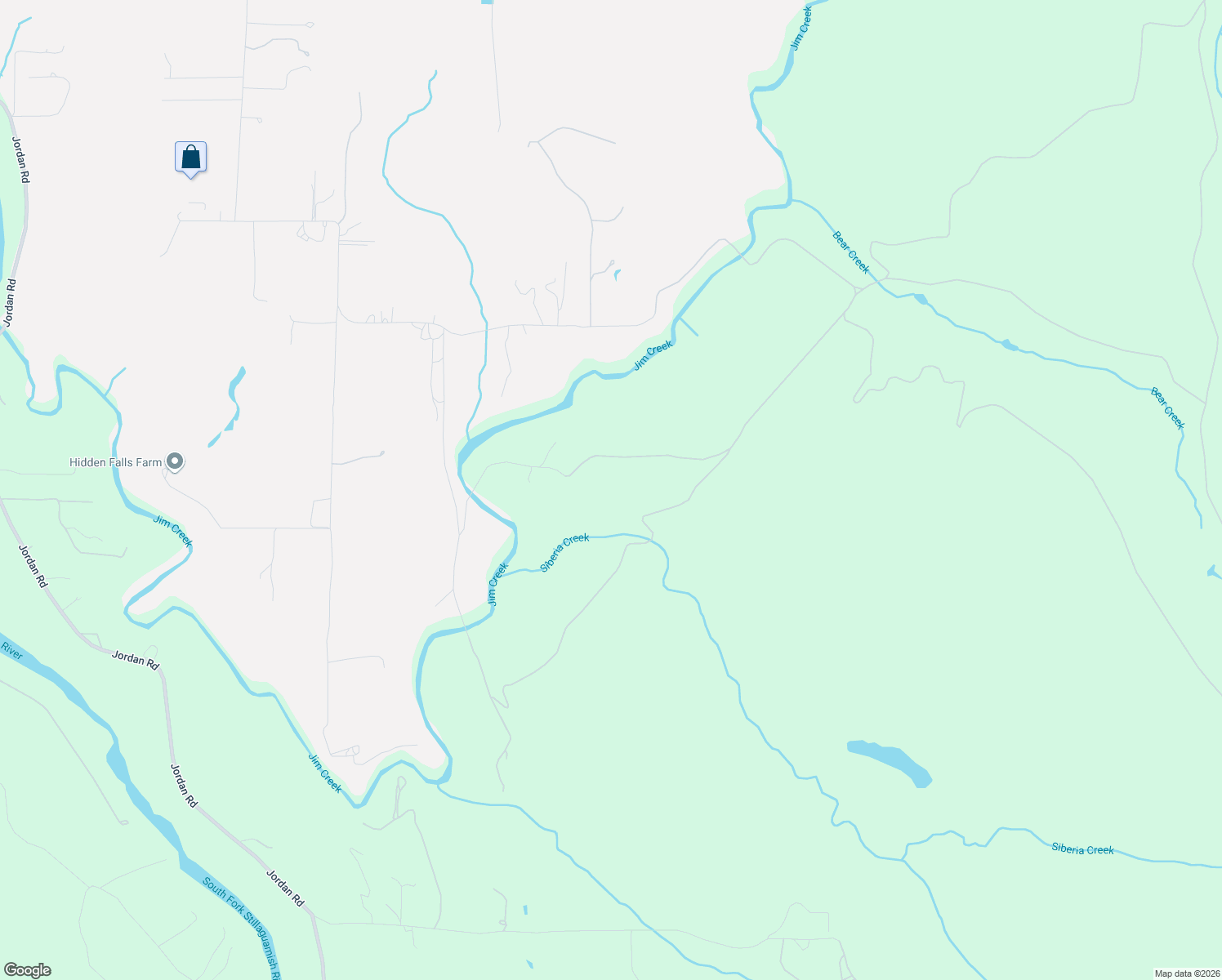 map of restaurants, bars, coffee shops, grocery stores, and more near 13724 Whites Road in Arlington