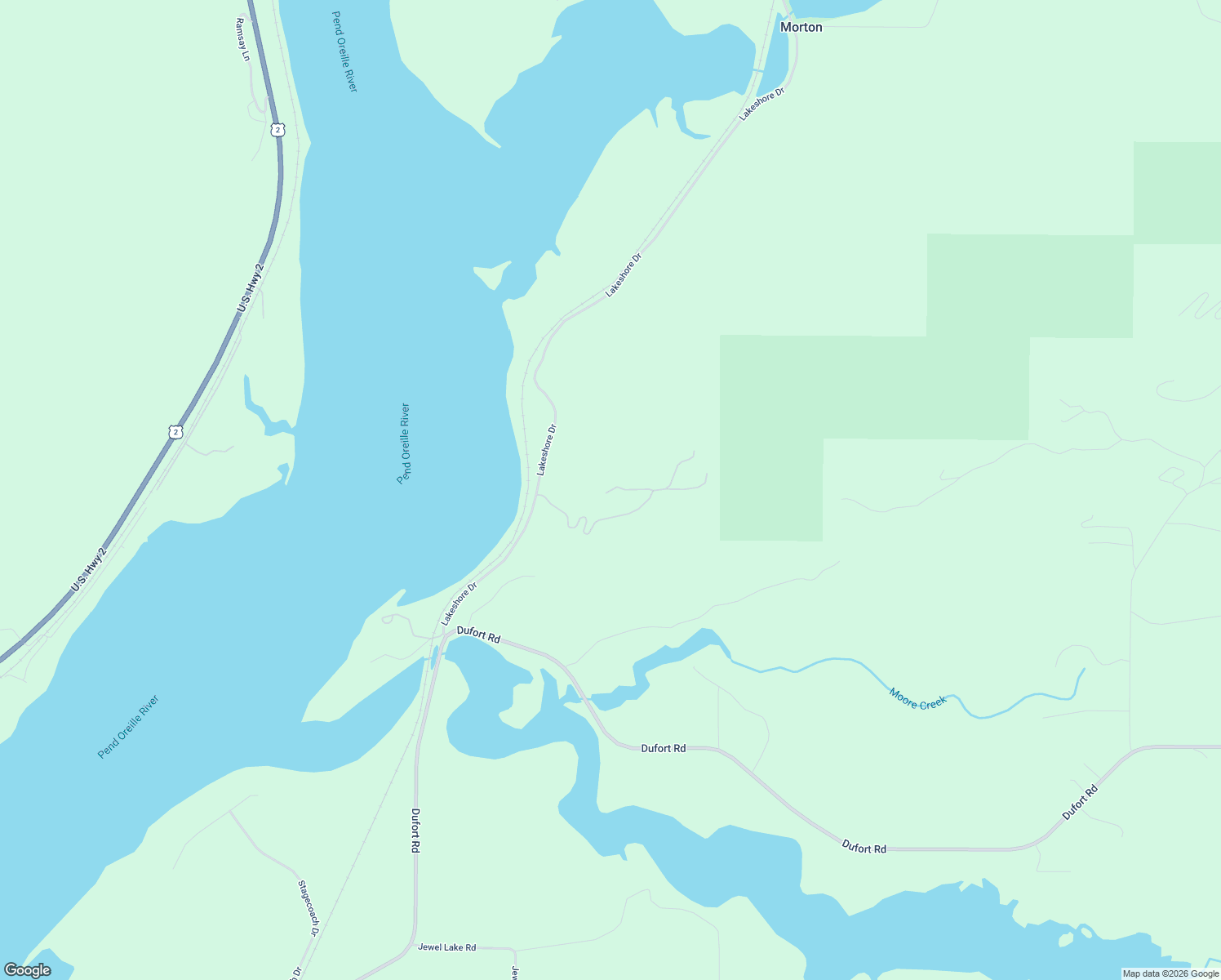 map of restaurants, bars, coffee shops, grocery stores, and more near 469 Destiny Bay Road in Sagle