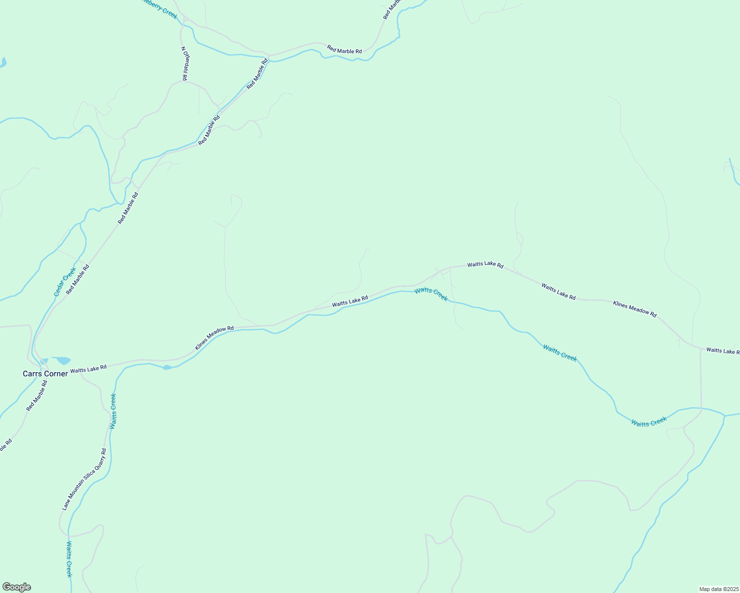 map of restaurants, bars, coffee shops, grocery stores, and more near 3696 Waitts Lake Road in Valley