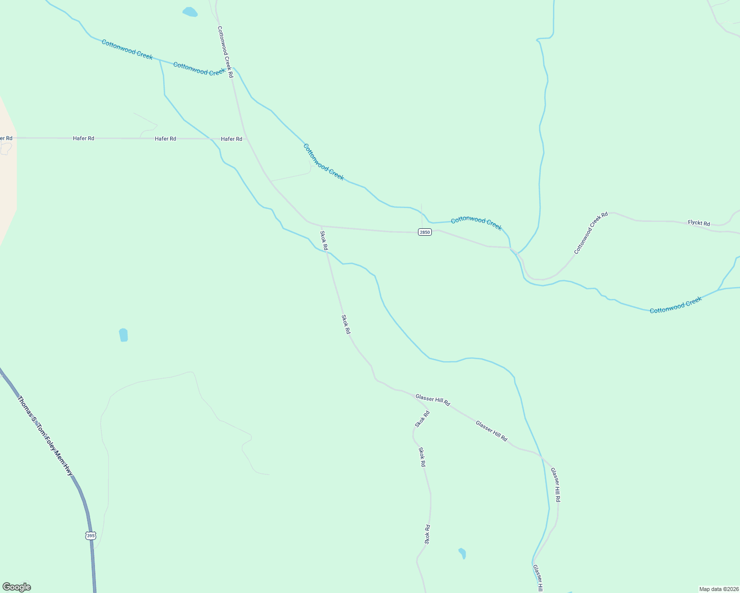 map of restaurants, bars, coffee shops, grocery stores, and more near 3550 Skok Road in Chewelah
