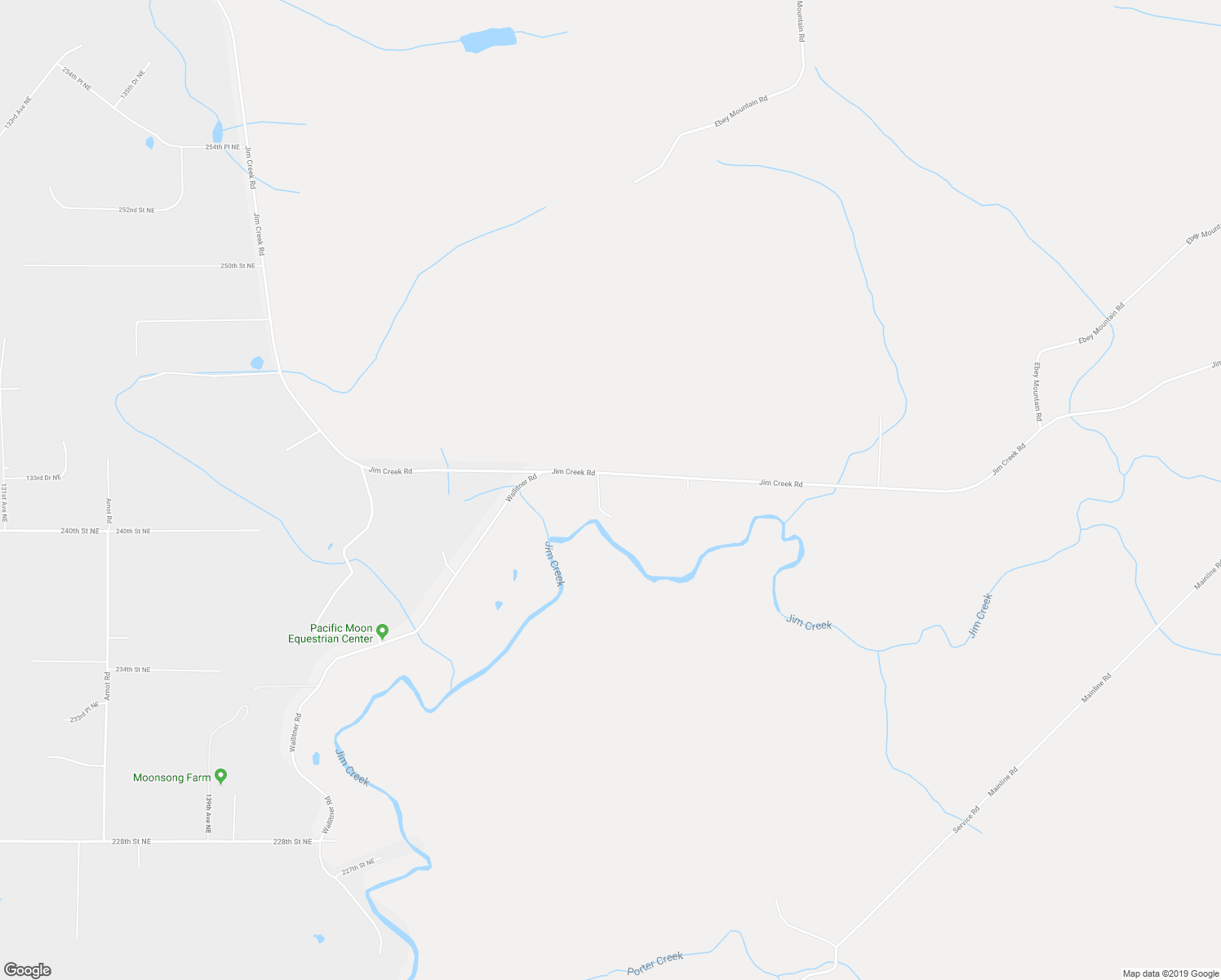 map of restaurants, bars, coffee shops, grocery stores, and more near 15426 Jim Creek Road in Arlington