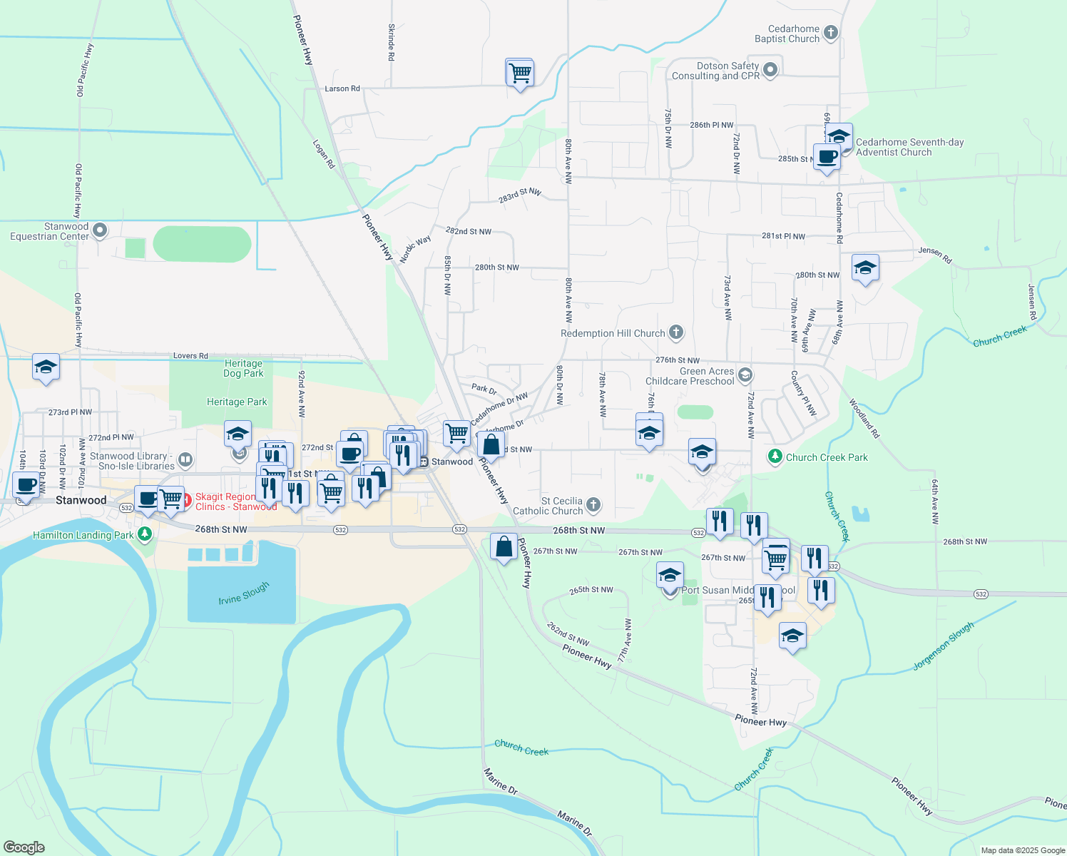 8118 274th Street Northwest, Stanwood WA Walk Score