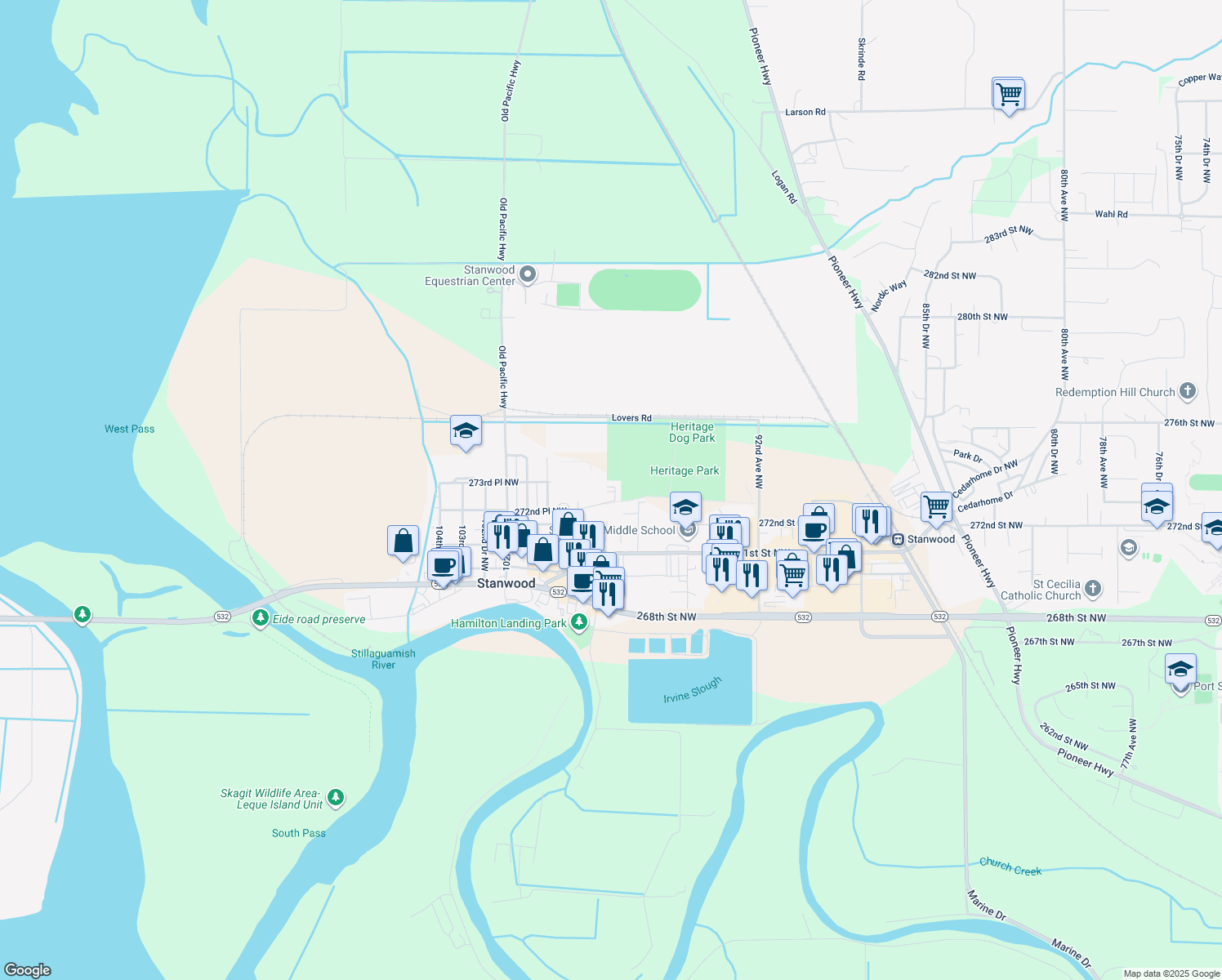9735 272nd Place Northwest, Stanwood WA Walk Score