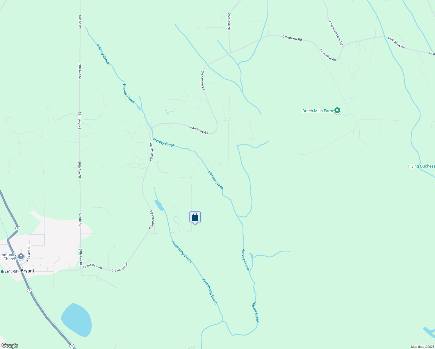 map of restaurants, bars, coffee shops, grocery stores, and more near 7333 279th Street Northeast in Arlington