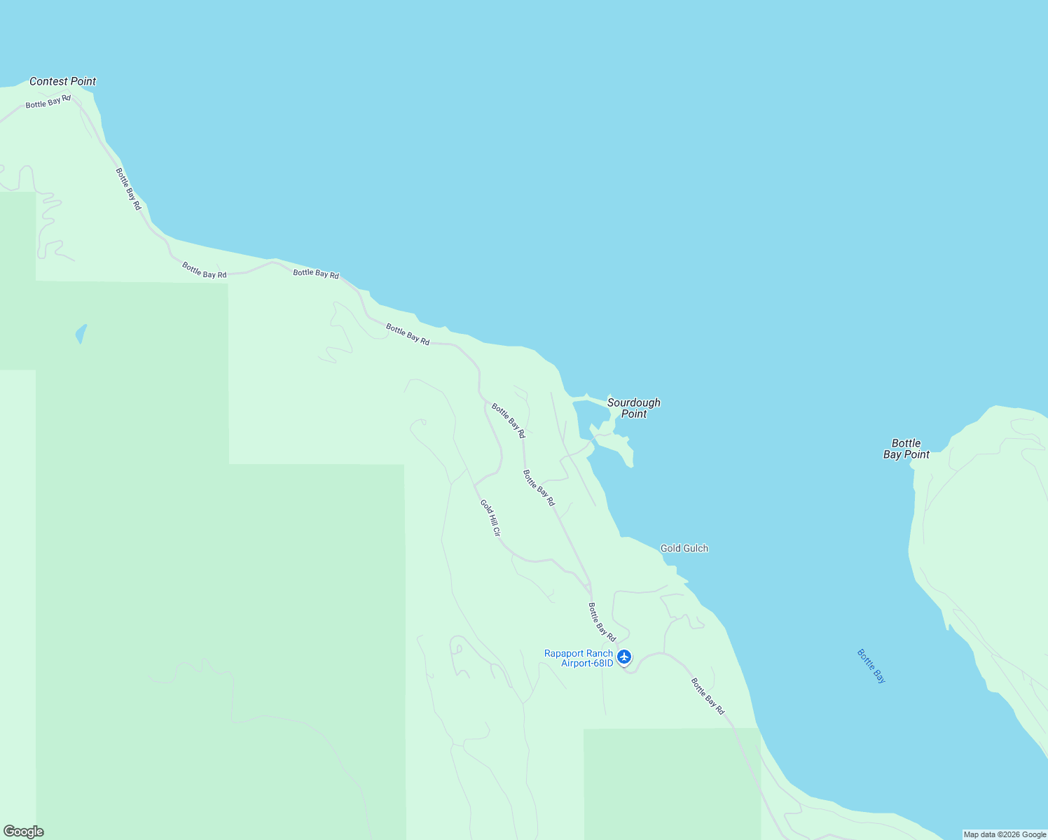 map of restaurants, bars, coffee shops, grocery stores, and more near 111 Gold Hill Circle in Sagle