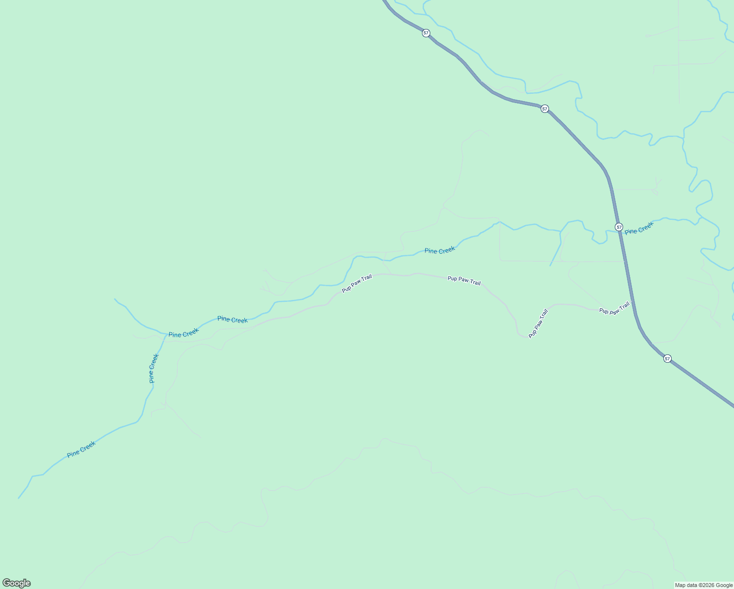 map of restaurants, bars, coffee shops, grocery stores, and more near 1289 Pup Paw Trail in Priest River