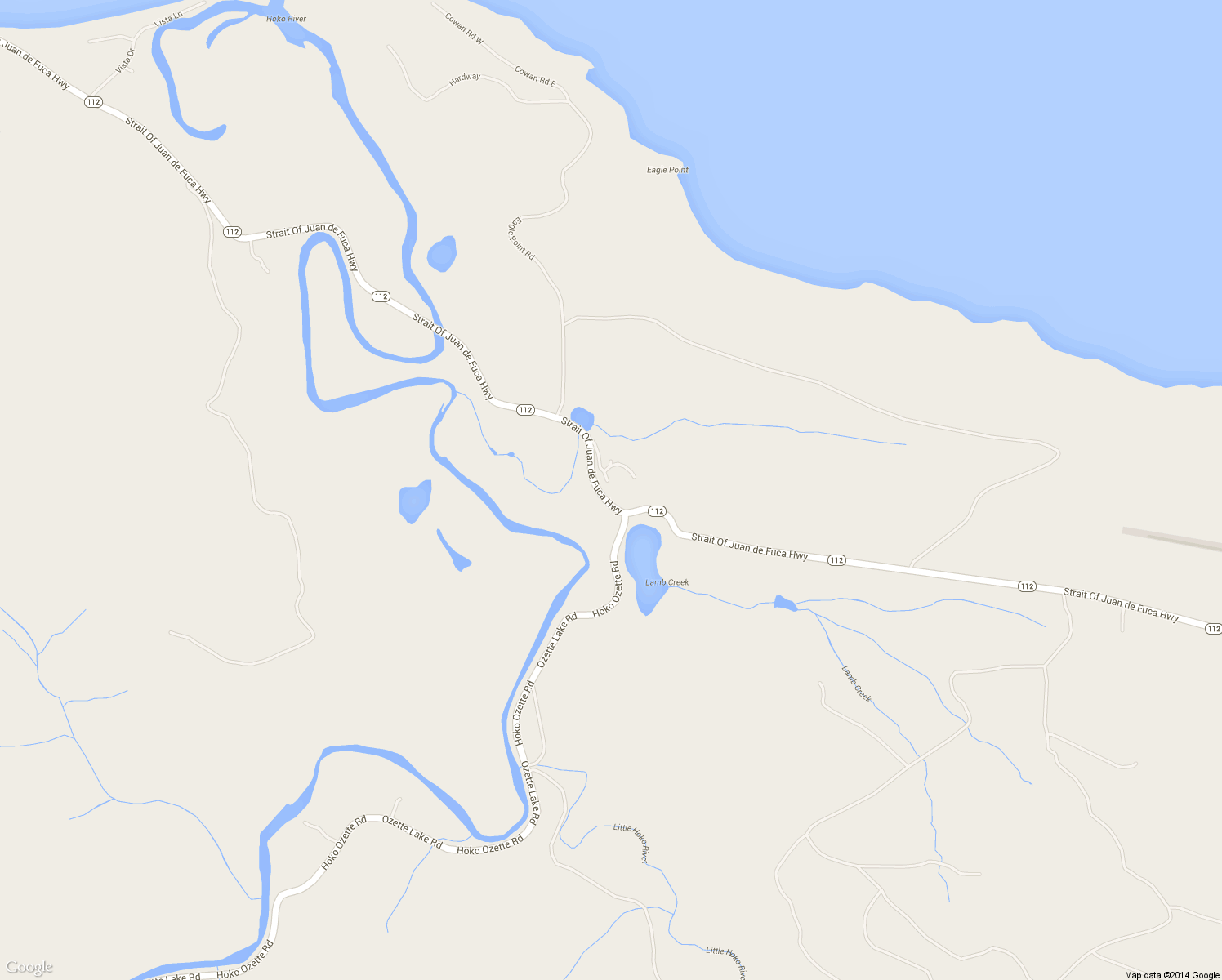 map of restaurants, bars, coffee shops, grocery stores, and more near 92 Tveit Drive in Sekiu