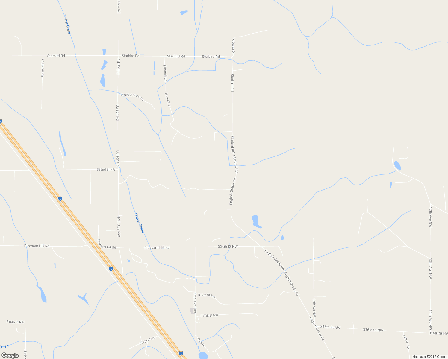 map of restaurants, bars, coffee shops, grocery stores, and more near 33026 English Grade Road in Stanwood