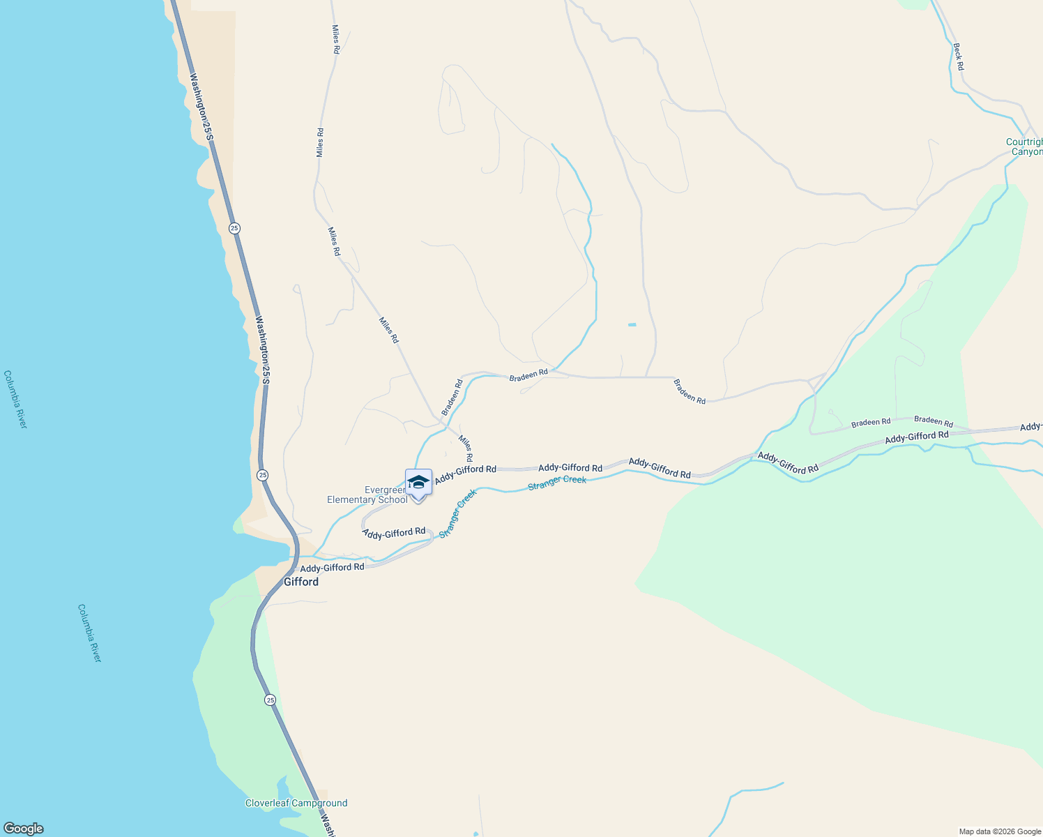 map of restaurants, bars, coffee shops, grocery stores, and more near 3305 Bradeen Road in Rice