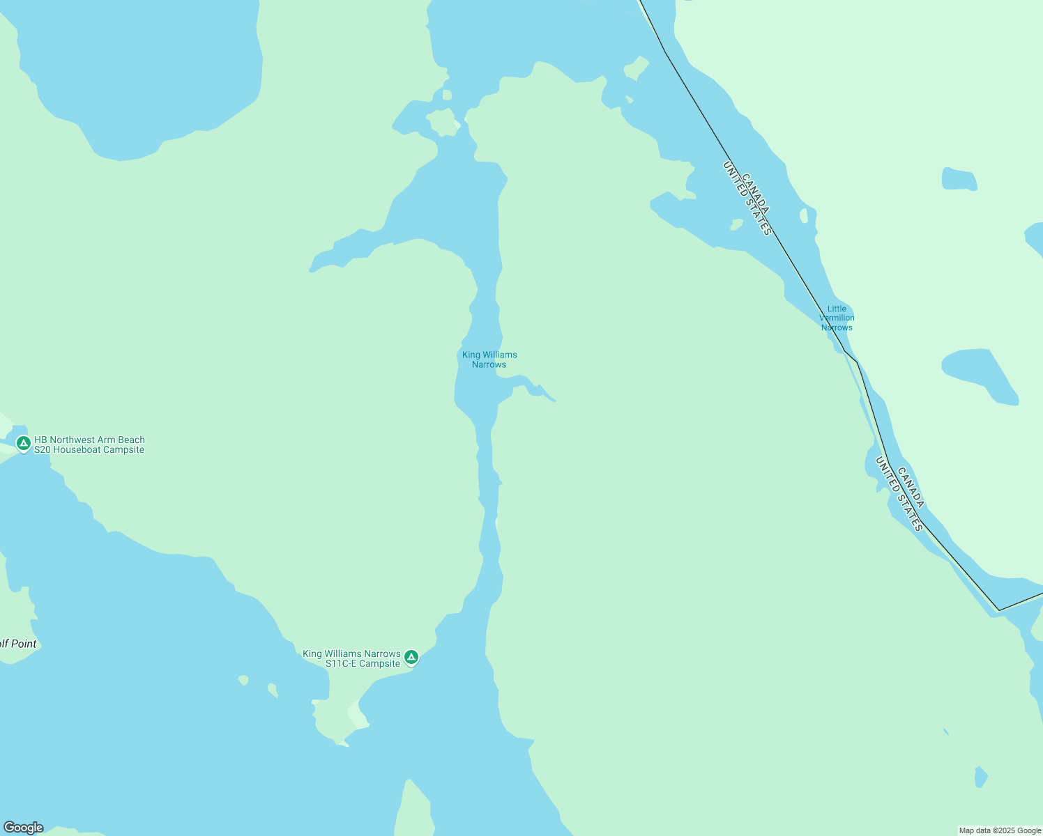 map of restaurants, bars, coffee shops, grocery stores, and more near 612 Crane Lake Narrows in Crane Lake