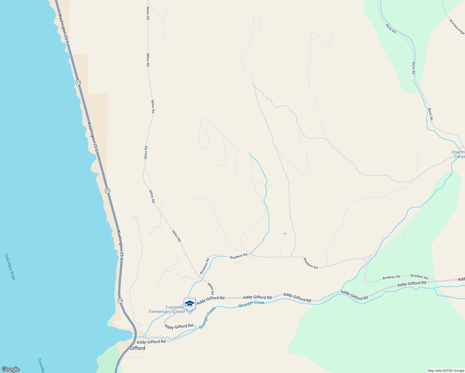 map of restaurants, bars, coffee shops, grocery stores, and more near in Gifford