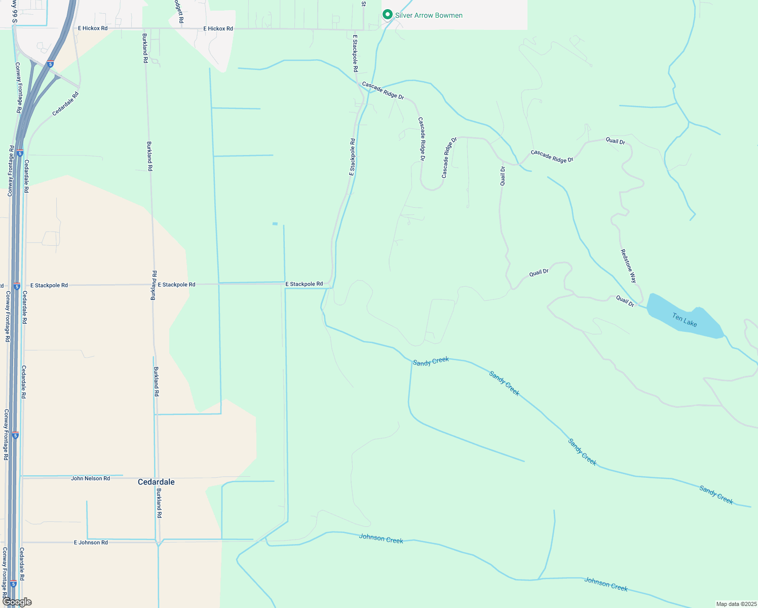 map of restaurants, bars, coffee shops, grocery stores, and more near 20380 Benson Ridge in Mount Vernon