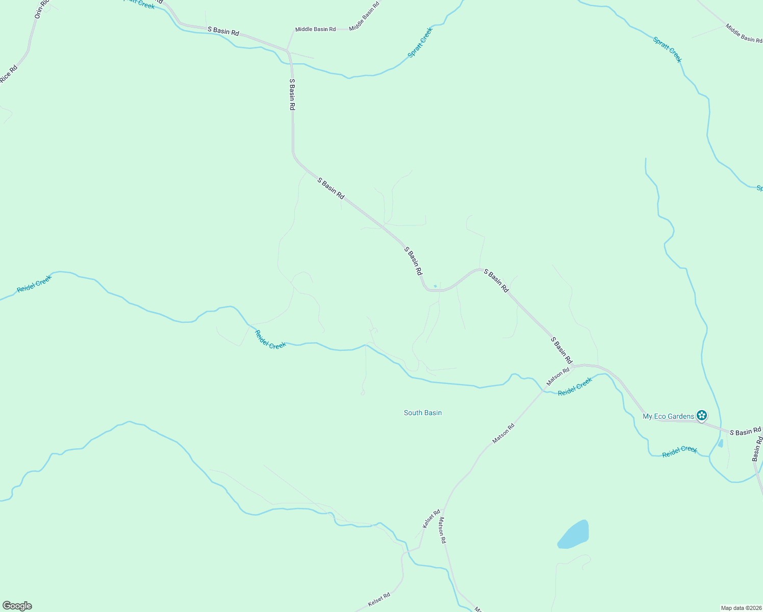 map of restaurants, bars, coffee shops, grocery stores, and more near 1407D South Basin Road in Colville
