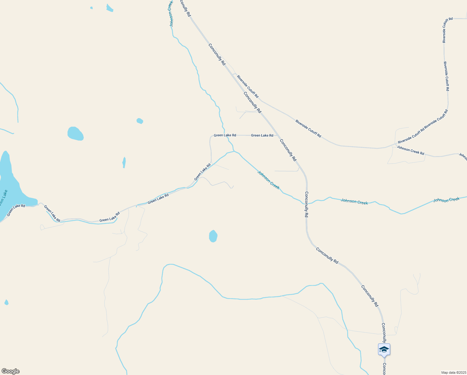 map of restaurants, bars, coffee shops, grocery stores, and more near 466 Green Lake Road in Okanogan