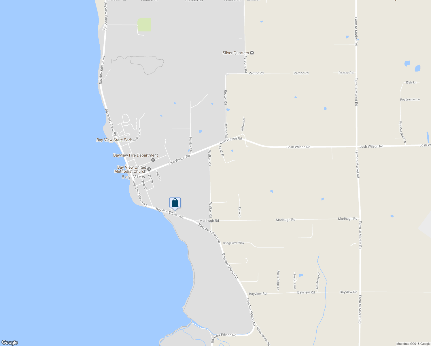 map of restaurants, bars, coffee shops, grocery stores, and more near 11169 Walker Road in Mount Vernon