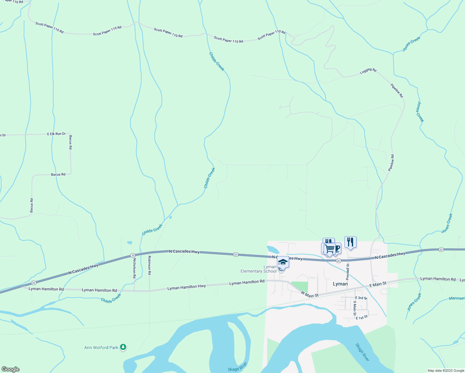 30794 Prevedell Road, SedroWoolley WA Walk Score