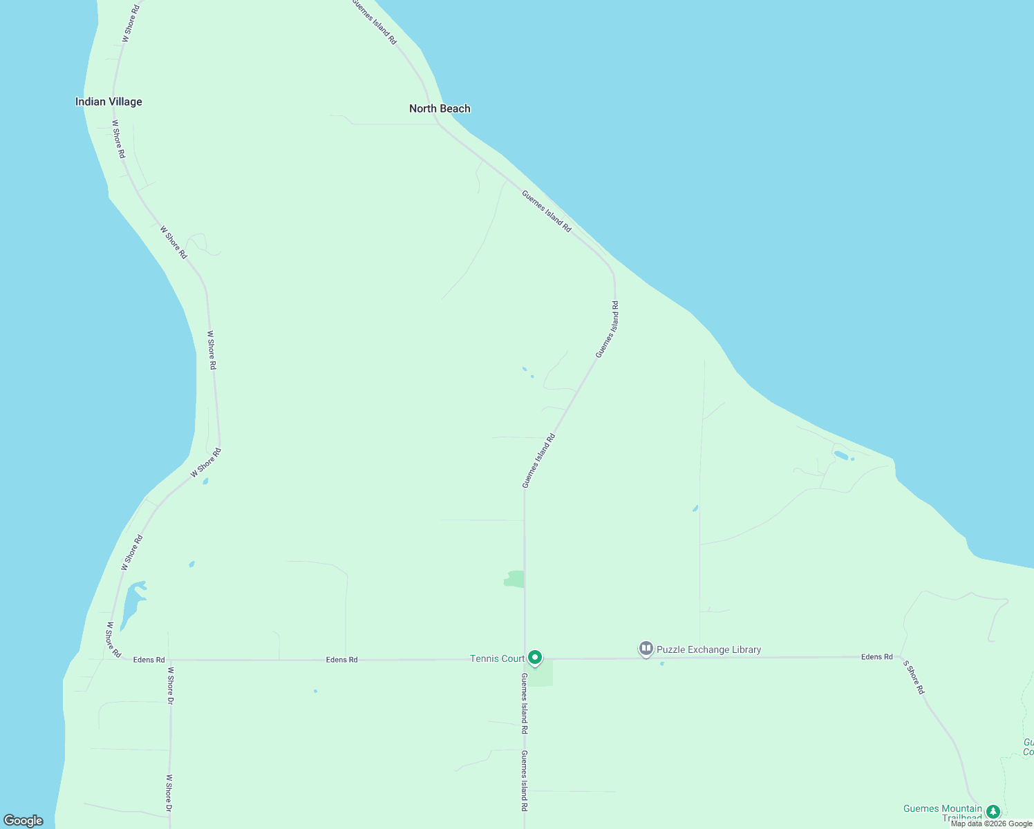 map of restaurants, bars, coffee shops, grocery stores, and more near 5445 No Name Road in Anacortes