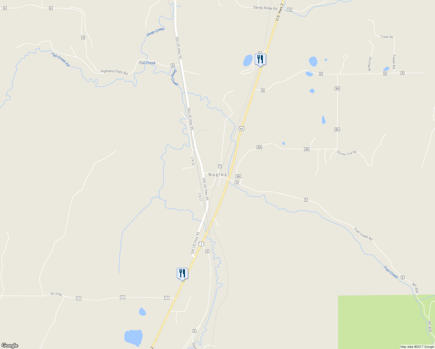 map of restaurants, bars, coffee shops, grocery stores, and more near in Naples