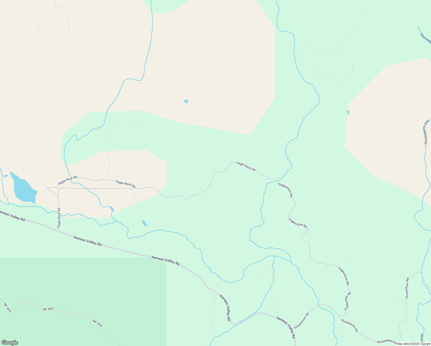 map of restaurants, bars, coffee shops, grocery stores, and more near Eagle Rock Road in Okanogan County