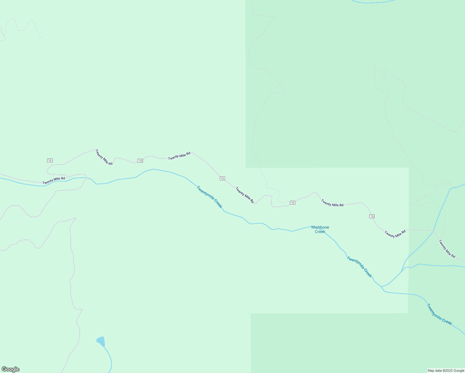 map of restaurants, bars, coffee shops, grocery stores, and more near Twenty Mile Road in Boundary County