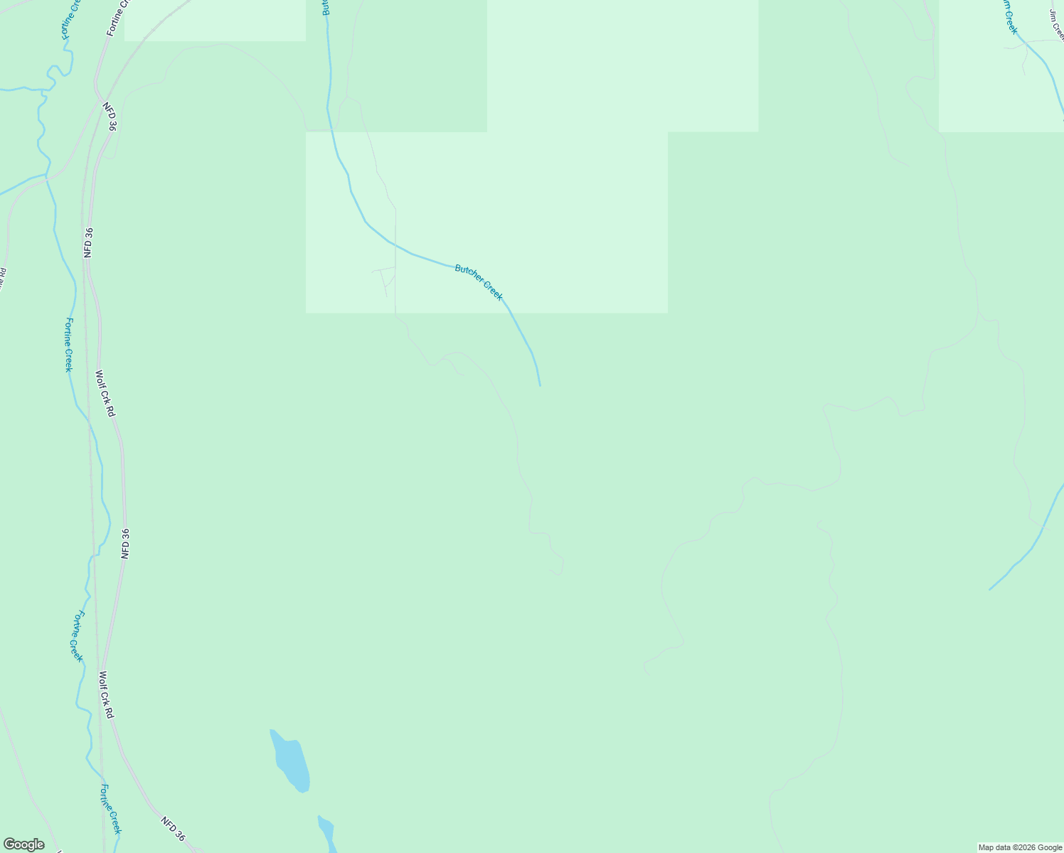 map of restaurants, bars, coffee shops, grocery stores, and more near 2152 Butcher Creek Road in Trego