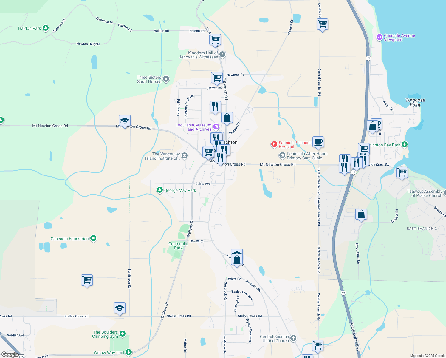 7746 East Saanich Road, Central Saanich BC Walk Score