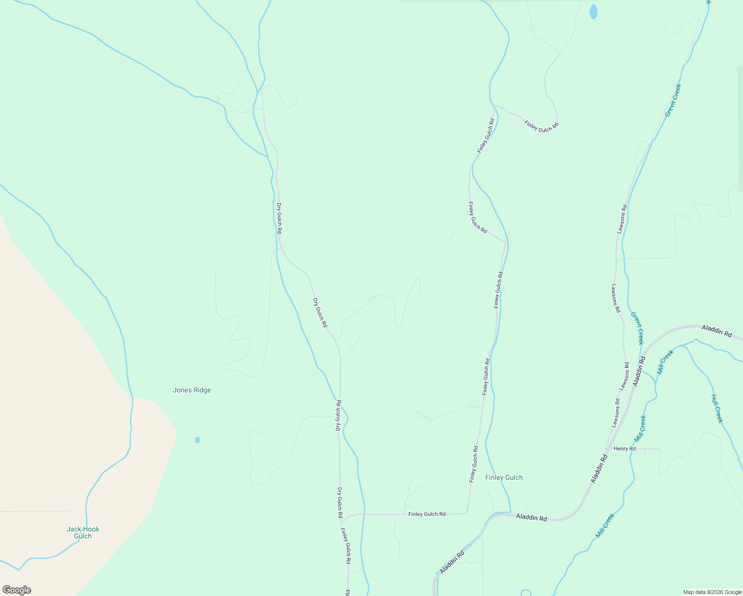 map of restaurants, bars, coffee shops, grocery stores, and more near Warren Road in Stevens County