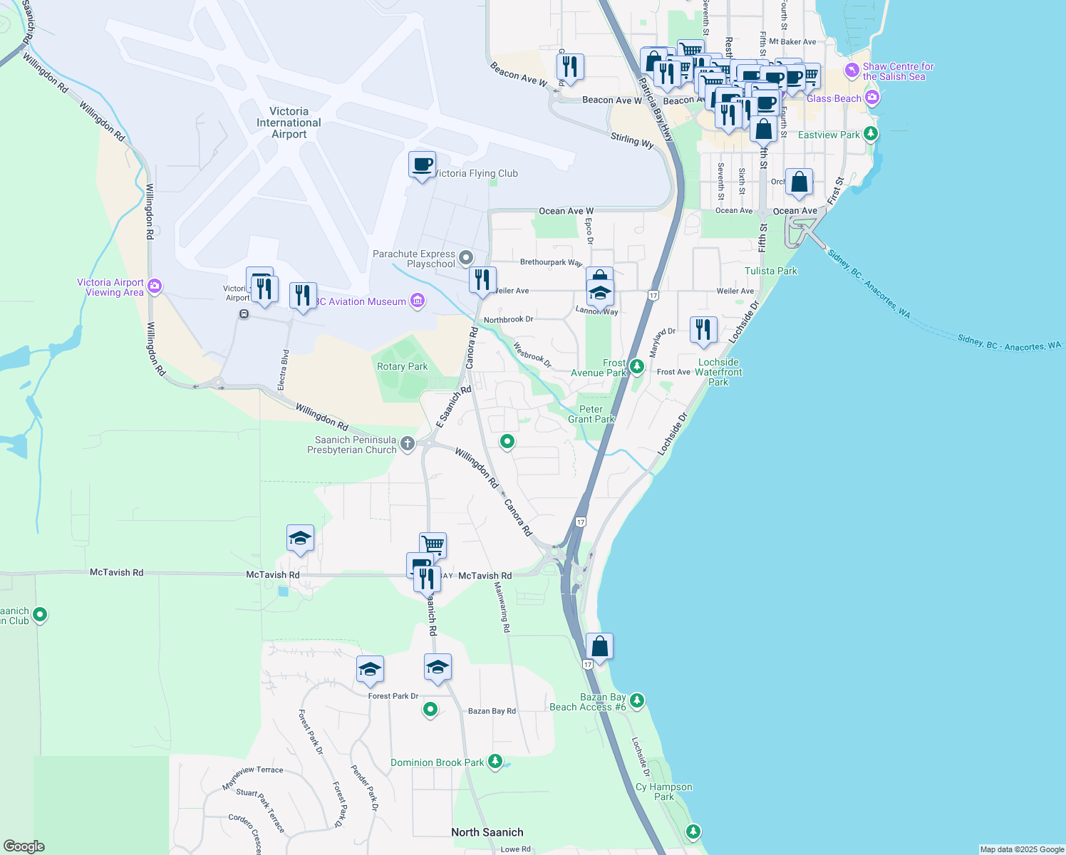 9366 Trailcreek Drive, Sidney BC Walk Score