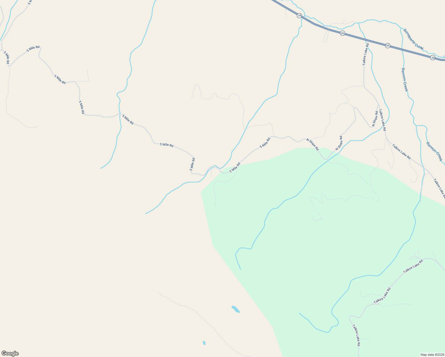 map of restaurants, bars, coffee shops, grocery stores, and more near 299-399 5 Mile Rd in Tonasket