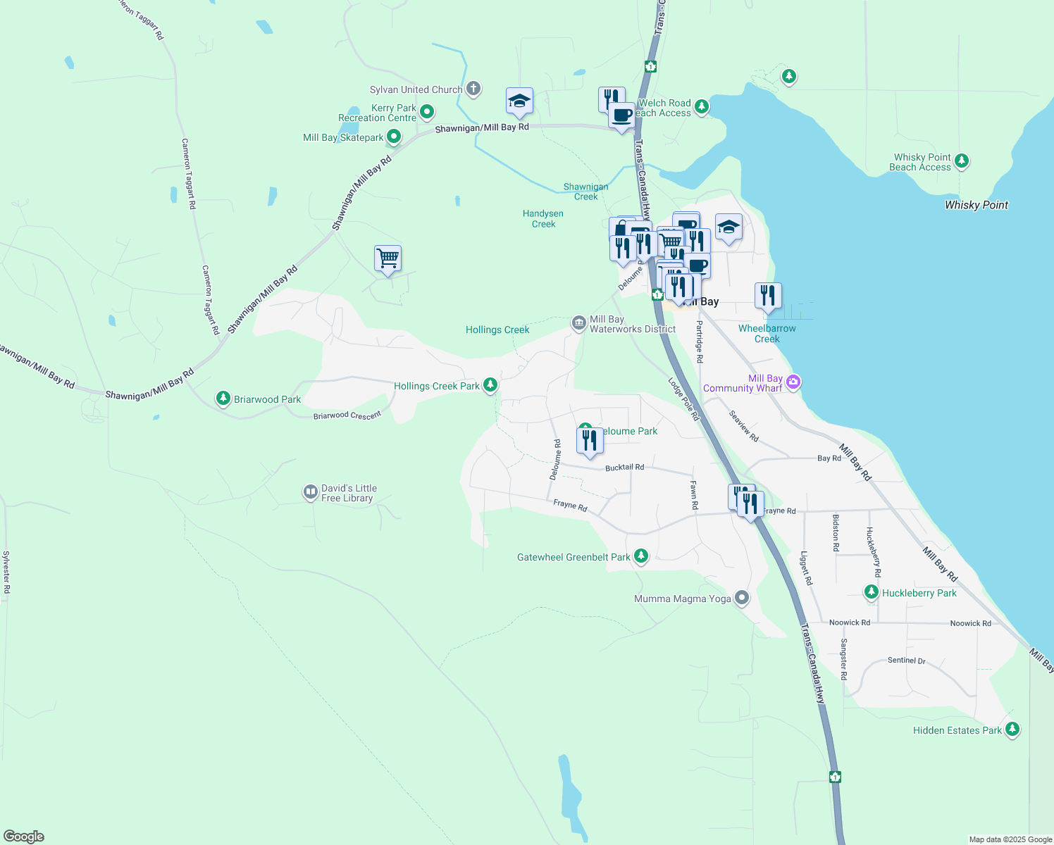 Stubbs Road, Mill Bay BC Walk Score