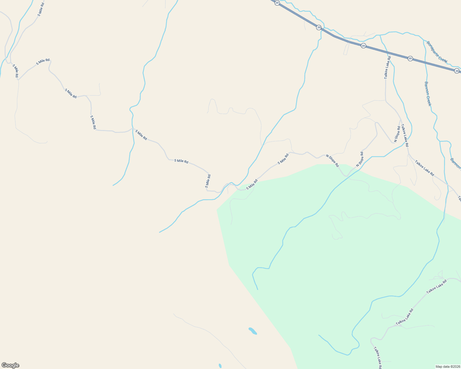 map of restaurants, bars, coffee shops, grocery stores, and more near 299 5 Mile Road in Tonasket