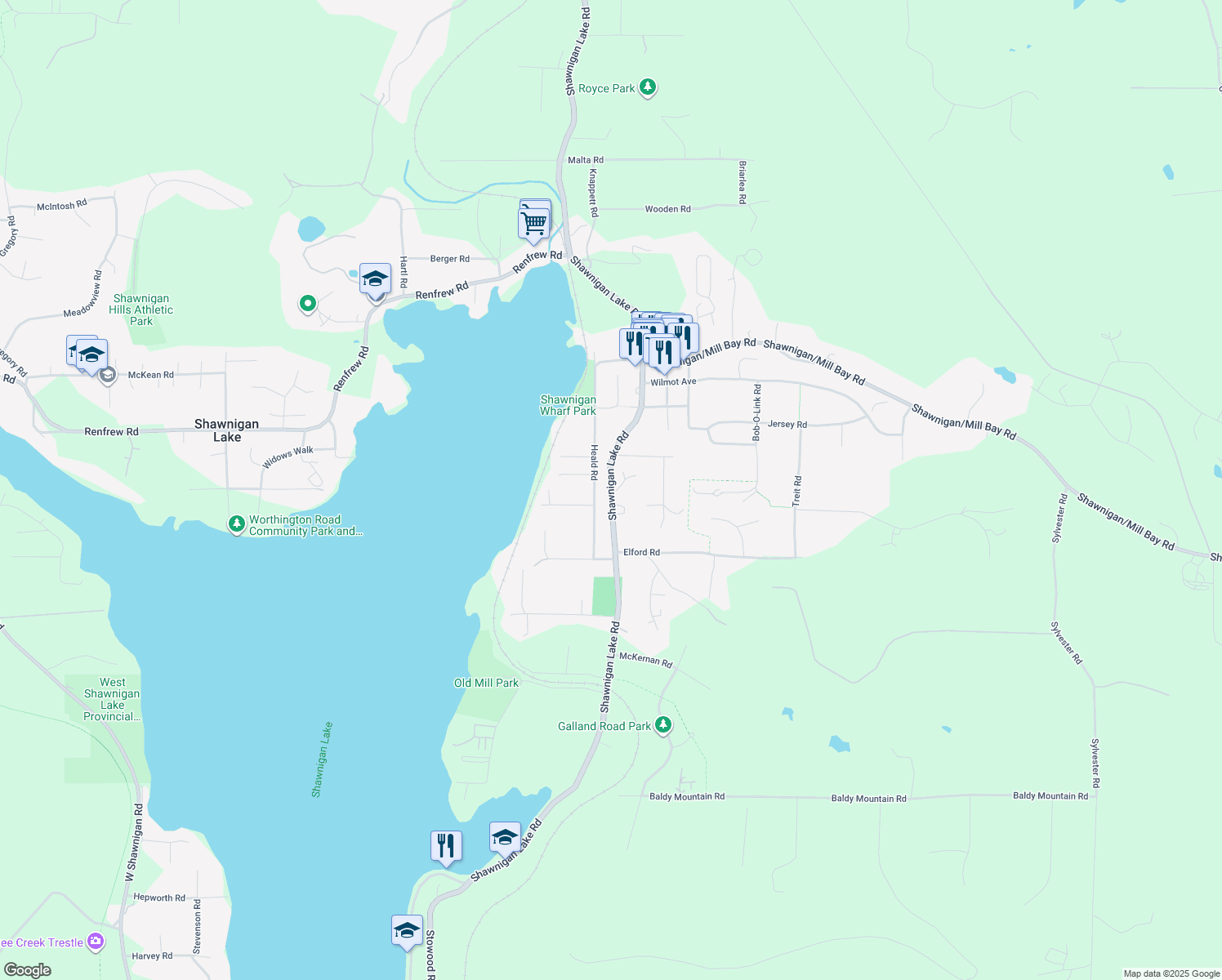 Shawnigan Lake Road, Shawnigan Lake BC Walk Score