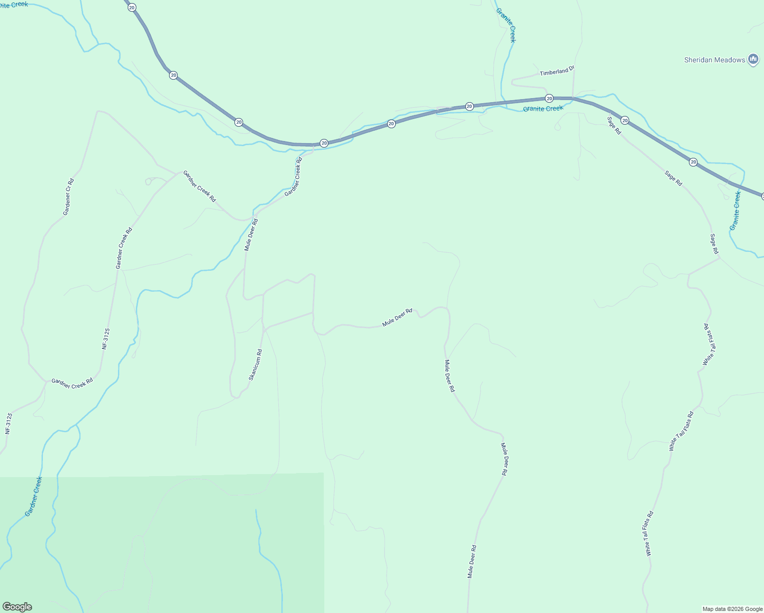 map of restaurants, bars, coffee shops, grocery stores, and more near Mule Deer Rd in Republic