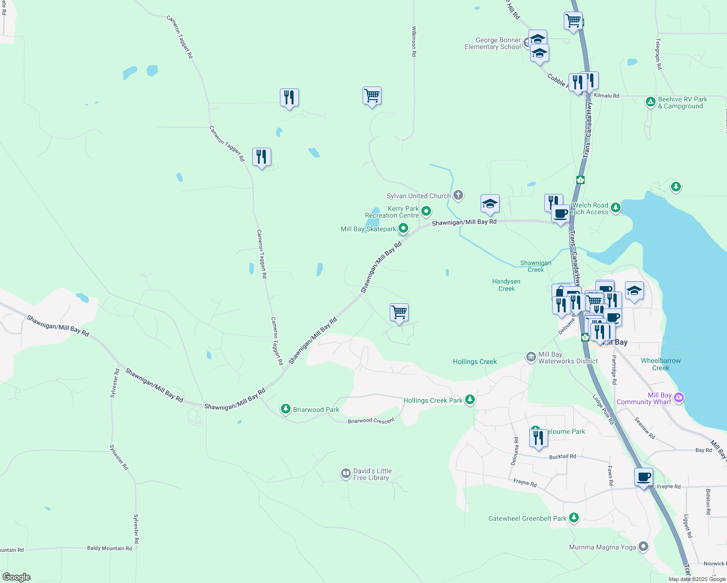 1120 Shawnigan LakeMill Bay Road, Mill Bay BC Walk Score