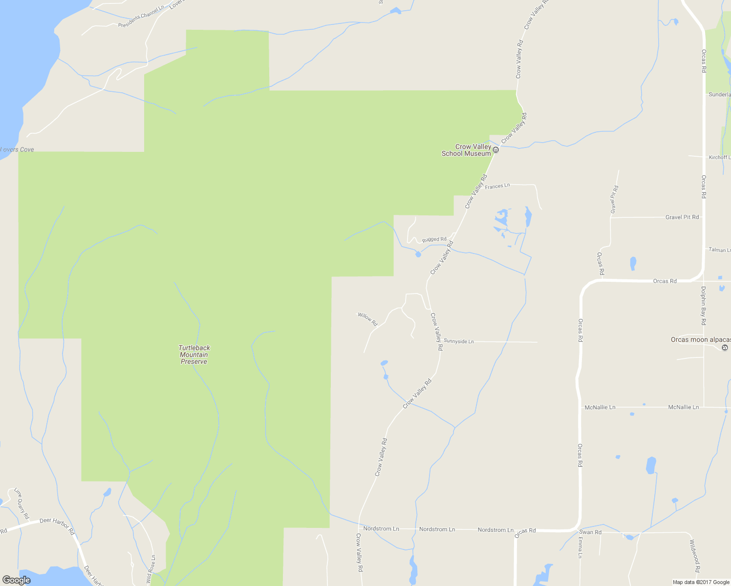 map of restaurants, bars, coffee shops, grocery stores, and more near 300 Pleasure Horse Road in Eastsound