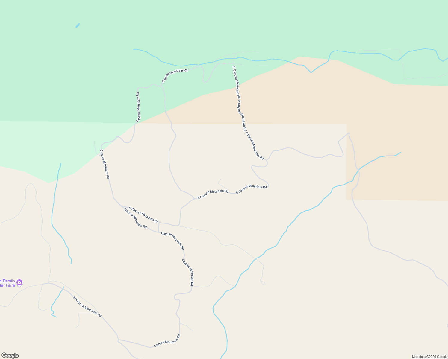 map of restaurants, bars, coffee shops, grocery stores, and more near 166 East Cayuse Mountain Road in Tonasket