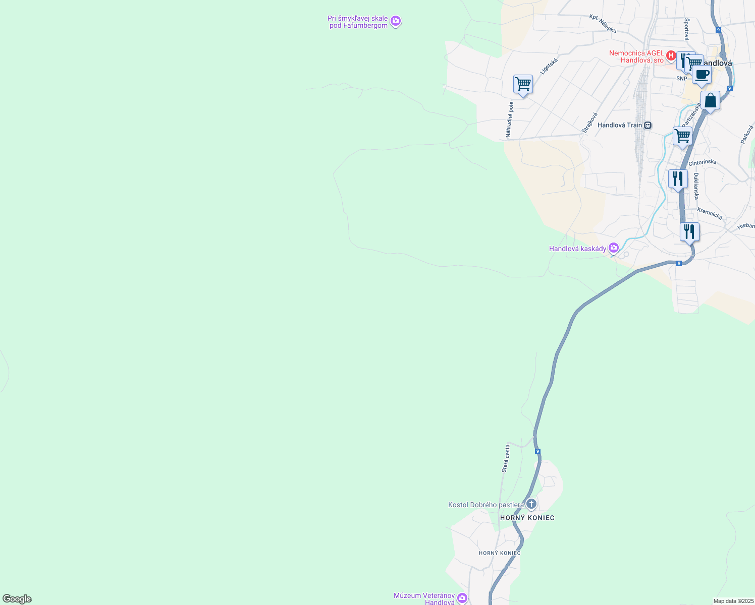 map of restaurants, bars, coffee shops, grocery stores, and more near in 