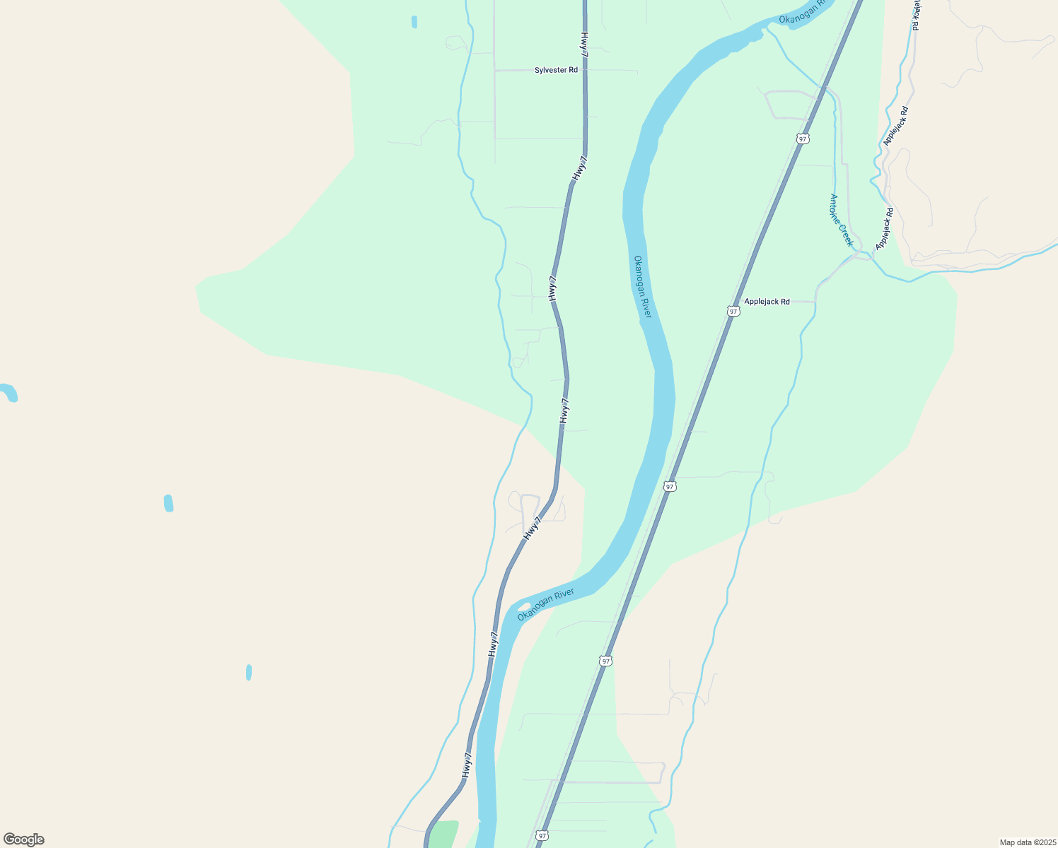 map of restaurants, bars, coffee shops, grocery stores, and more near 817 Highway 7 in Tonasket